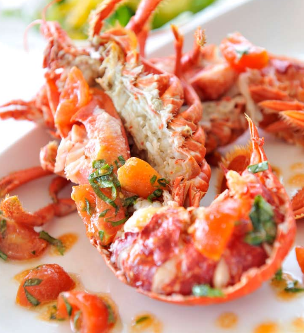 Cornish lobster with a lively